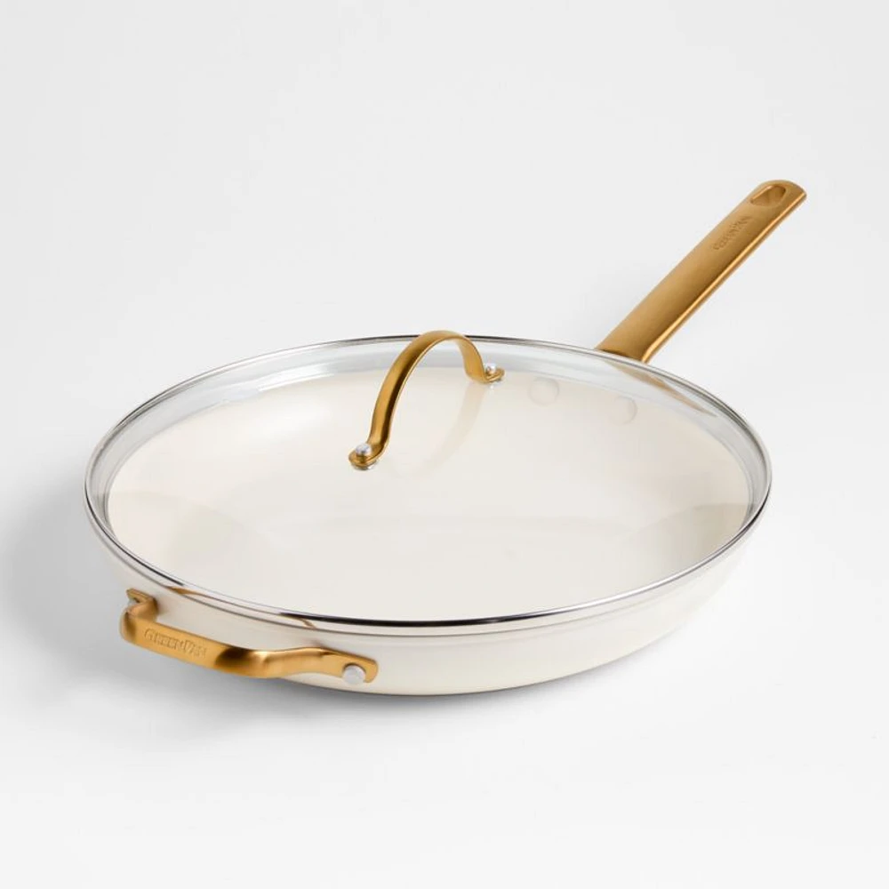 GreenPan ™ Reserve Cloud Cream 12" Frying Pan with Lid