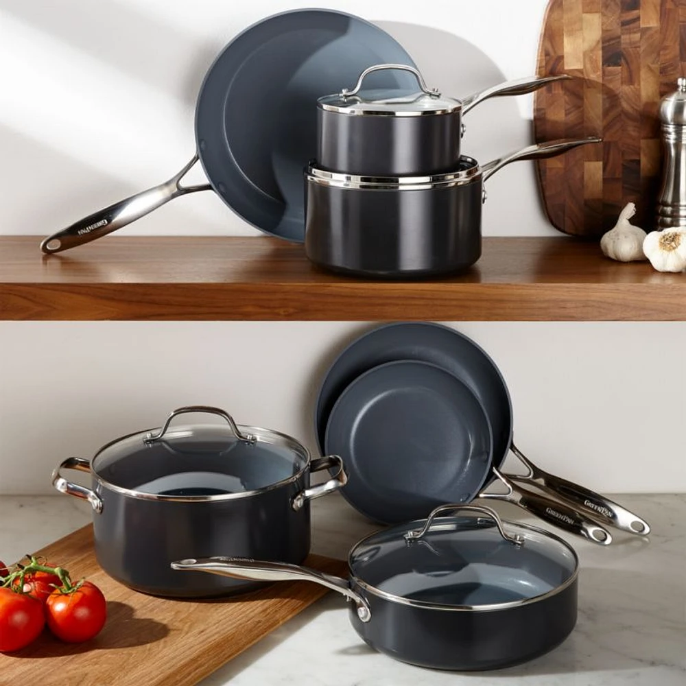 Green Pan ™ Valencia Pro Ceramic Non-Stick 11-Piece Cookware Set