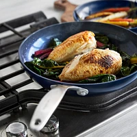 GreenPan ™ Valencia Pro Midnight Blue 2-Piece 10" and 12" Ceramic Non-Stick Frying Pan Set