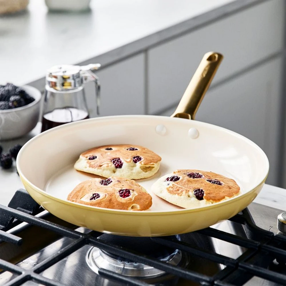 GreenPan ™ Reserve Sunrise 2-Piece 10" and 12" Ceramic Non-Stick Fry Pan Set