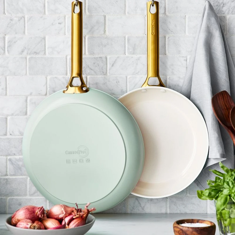 GreenPan ™ Reserve Julep 2-Piece 10" and 12" Ceramic Non-Stick Fry Pan Set