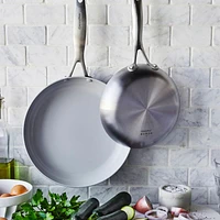 Green Pan ™ Venice Pro 8" and 10" Ceramic Fry Pans, Set of 2