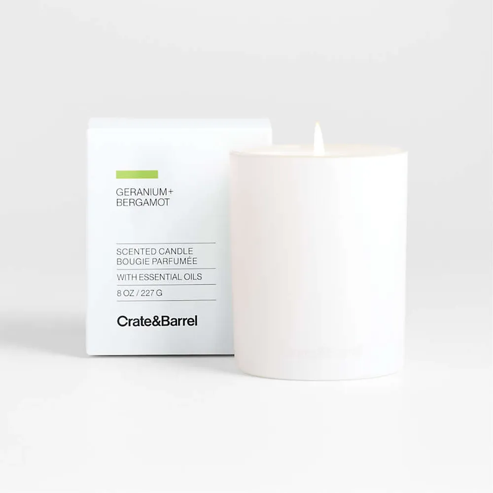 Geranium + Bergamot Candle