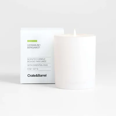 Geranium + Bergamot Candle
