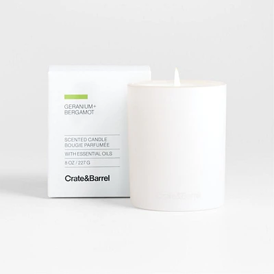 Geranium + Bergamot Candle