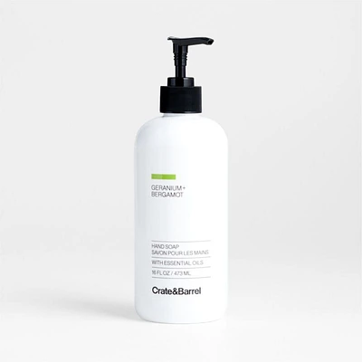 Geranium + Bergamot 16-oz. Hand Soap