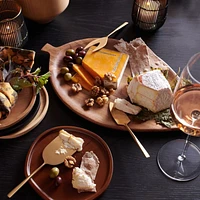 Byhring Mixed Wood Appetizer Plates, Set of 4
