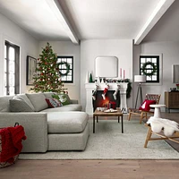 Lounge Deep 2-Piece Sectional Sofa