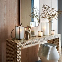 Edge Medium Walnut Rounded Rectangle Mirror 36"x24"