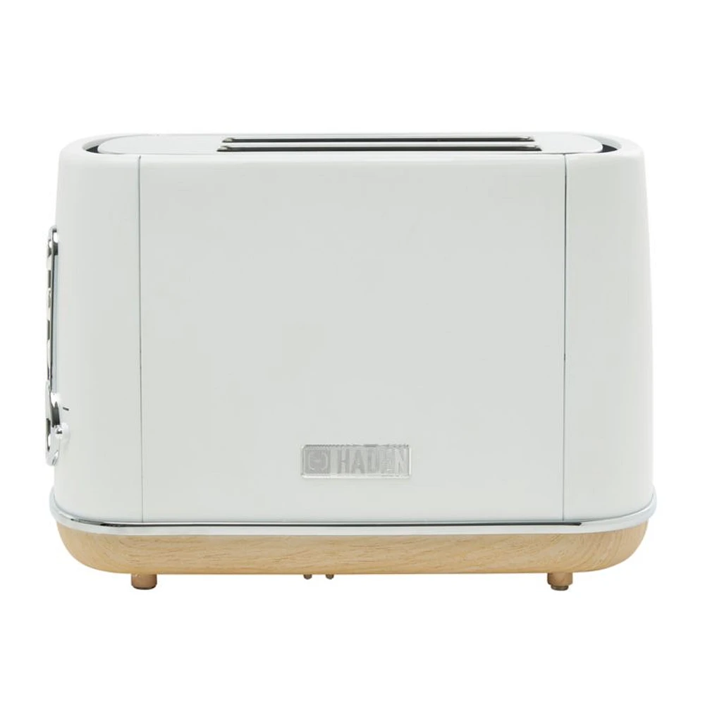 Haden Dorchester Matte White 2-Slice Toaster