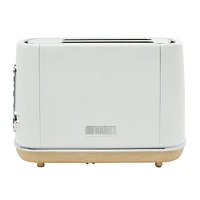 Haden Dorchester Matte White 2-Slice Toaster