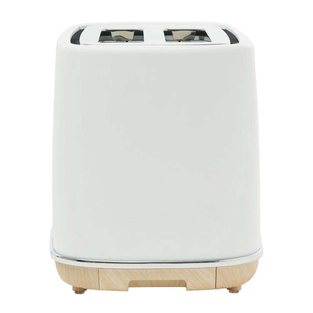 Haden Dorchester Matte White 2-Slice Toaster
