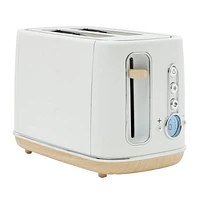 Haden Dorchester Matte White 2-Slice Toaster