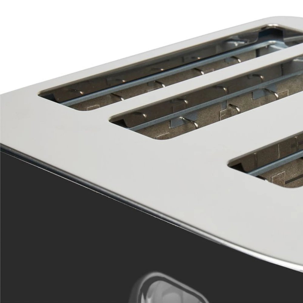 HADEN Dorchester Matte Black 4-Slice Toaster