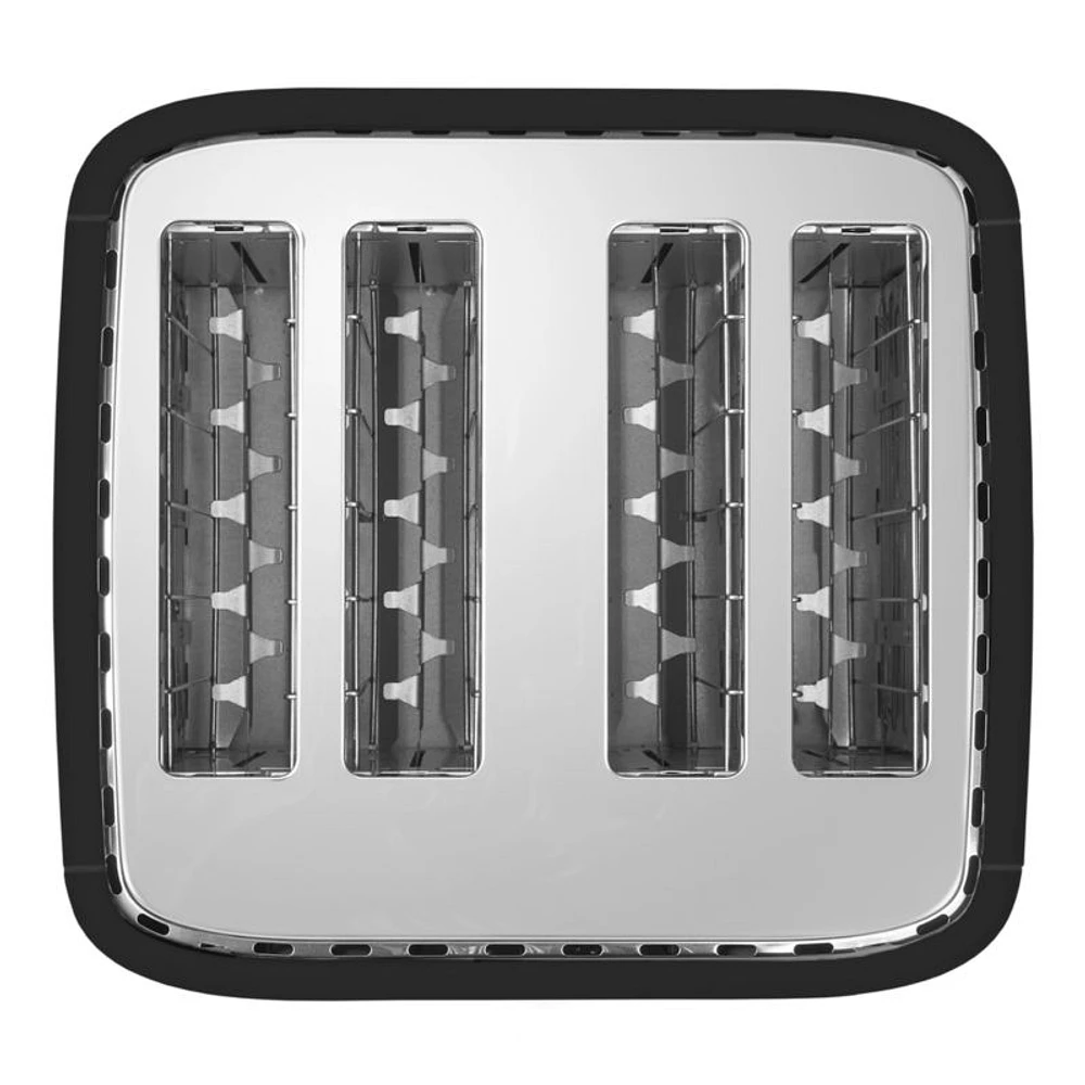 HADEN Dorchester Matte Black 4-Slice Toaster