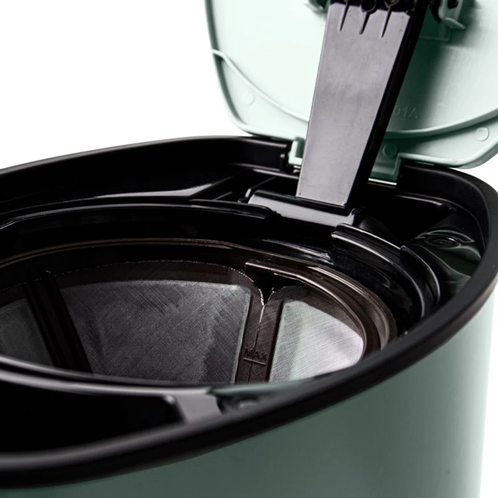 HADEN Dorchester Ultra Silt Green Programmable Drip Coffee Maker