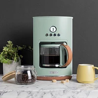 HADEN Dorchester Ultra Silt Green Programmable Drip Coffee Maker
