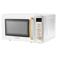 HADEN Dorchester Matte White Compact Microwave