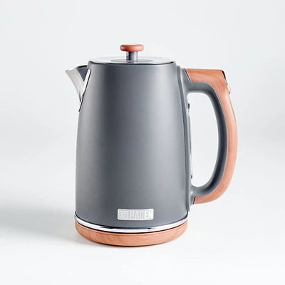 HADEN Dorchester Pebble Grey Electric Tea Kettle