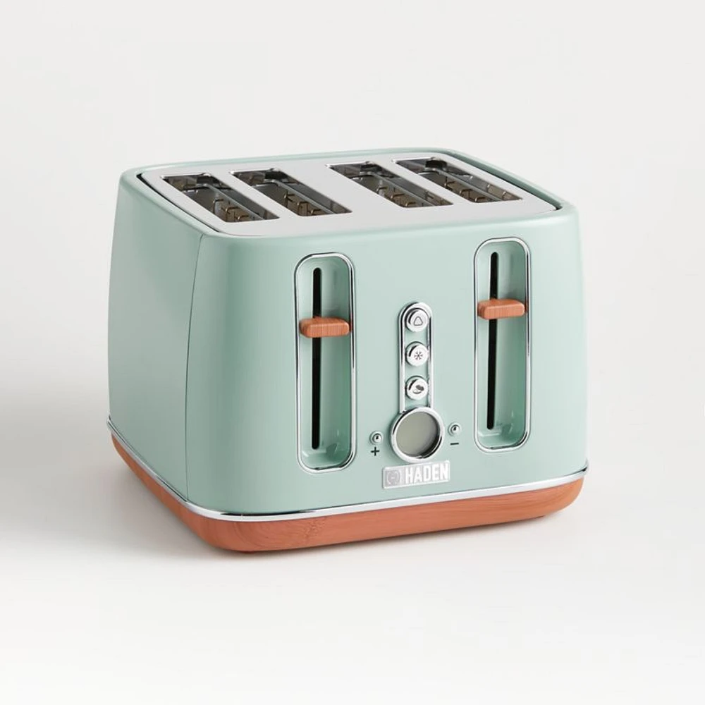 HADEN Dorchester Silt Green 4-Slice Toaster