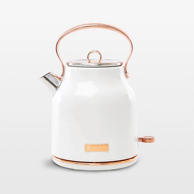 HADEN Heritage and Copper Electric Tea Kettle