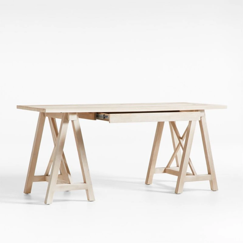 Haldeman Pine Wood Desk by Leanne Ford
