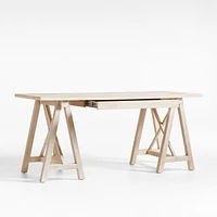 Haldeman Pine Wood Desk by Leanne Ford