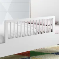 Hampshire White Wood Arched Kids Twin Bed