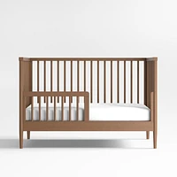 Hampshire Natural Brown Wood Toddler Bed Rail