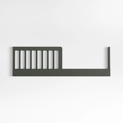 Hampshire Olive Green Wood Toddler Bed Rail
