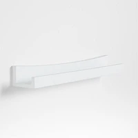 Hampshire White Wood Kids Book Ledge Shelf