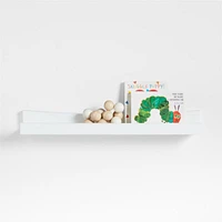 Hampshire White Wood Kids Book Ledge Shelf