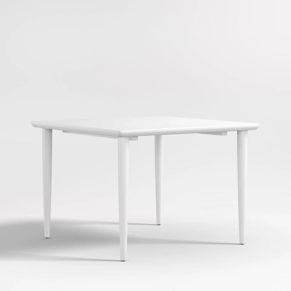 Hampshire White Wood Square Kids Play Table