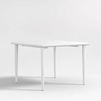 Hampshire White Wood Square Kids Play Table