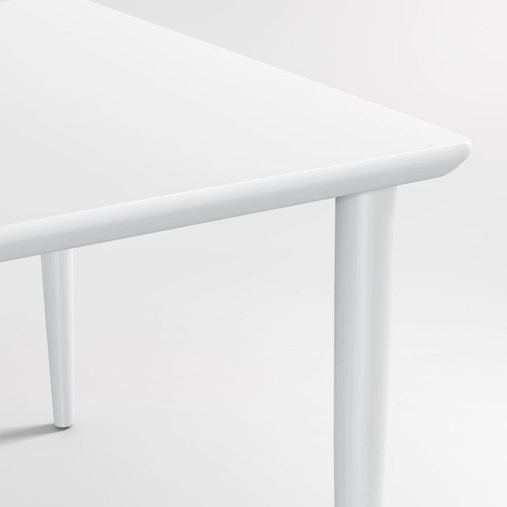 Hampshire White Wood Square Kids Play Table