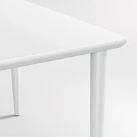 Hampshire White Wood Square Kids Play Table