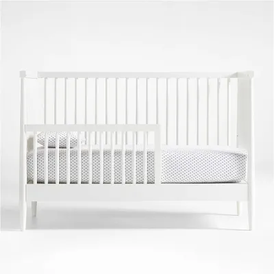 Hampshire White Wood Toddler Bed Rail