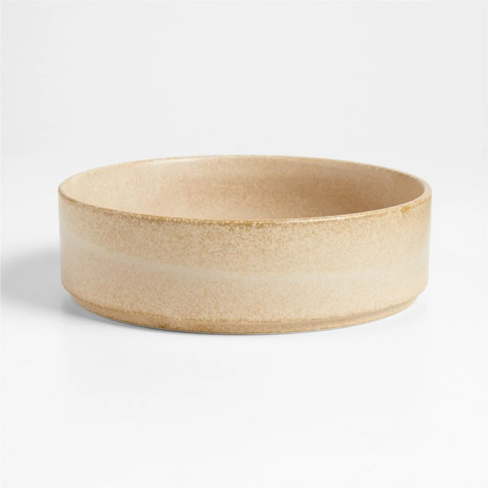Hana Porcelain Low Bowl