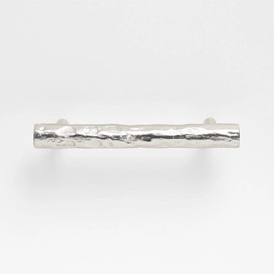 Forged 4" Brushed Nickel Cabinet Pull