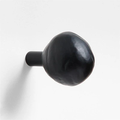 Forged Matte Black Cabinet Knob