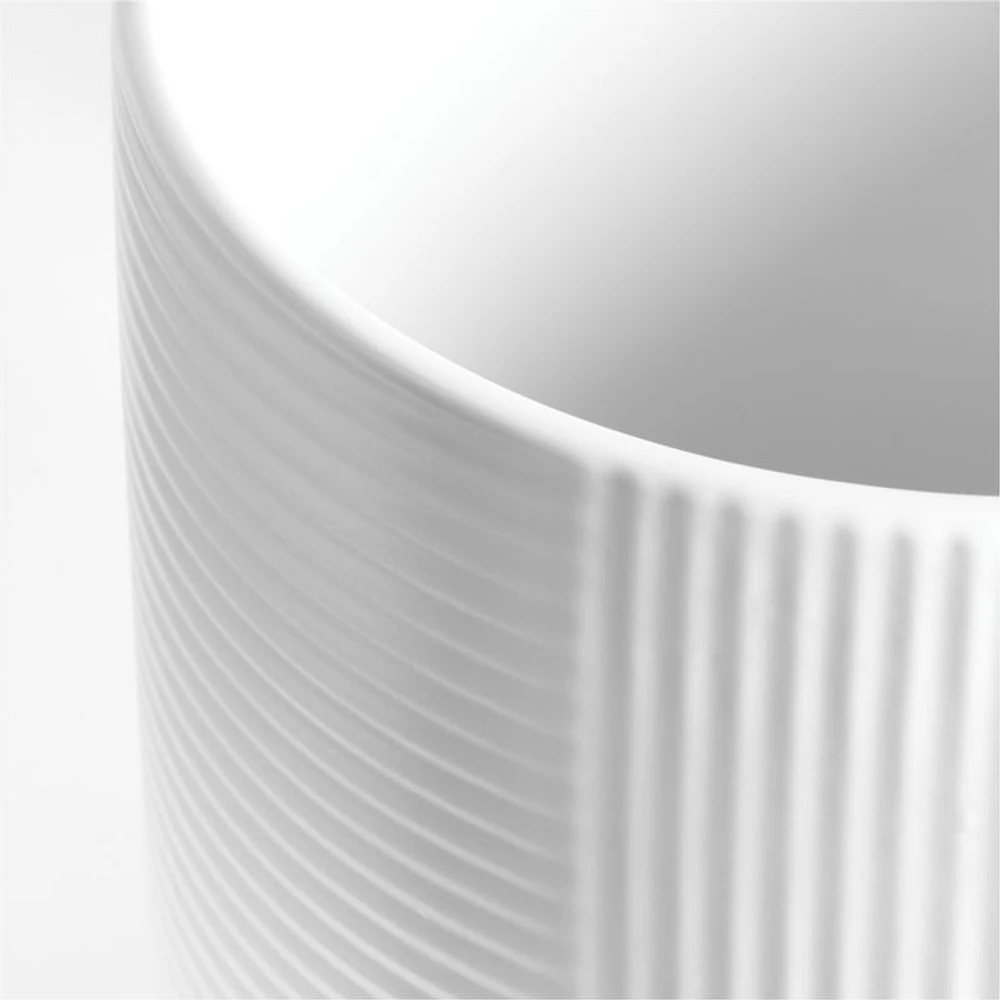 Hanno Extra-Large Textured Ceramic Canister