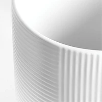 Hanno Extra-Large Textured Ceramic Canister