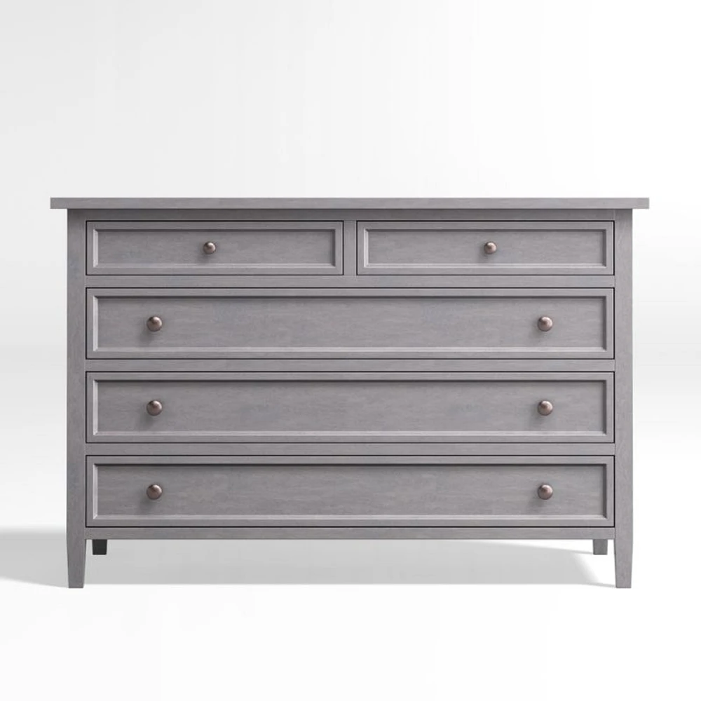 Harbor Dove Grey 5-Drawer Chest
