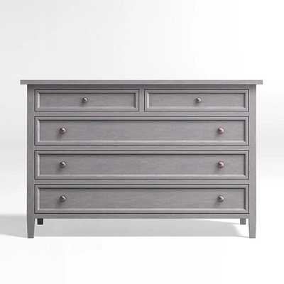 Harbor Dove Grey 5-Drawer Chest