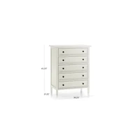 Harbor Vamelie 5-Drawer Chest