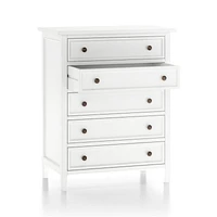Harbor White 5-Drawer Chest