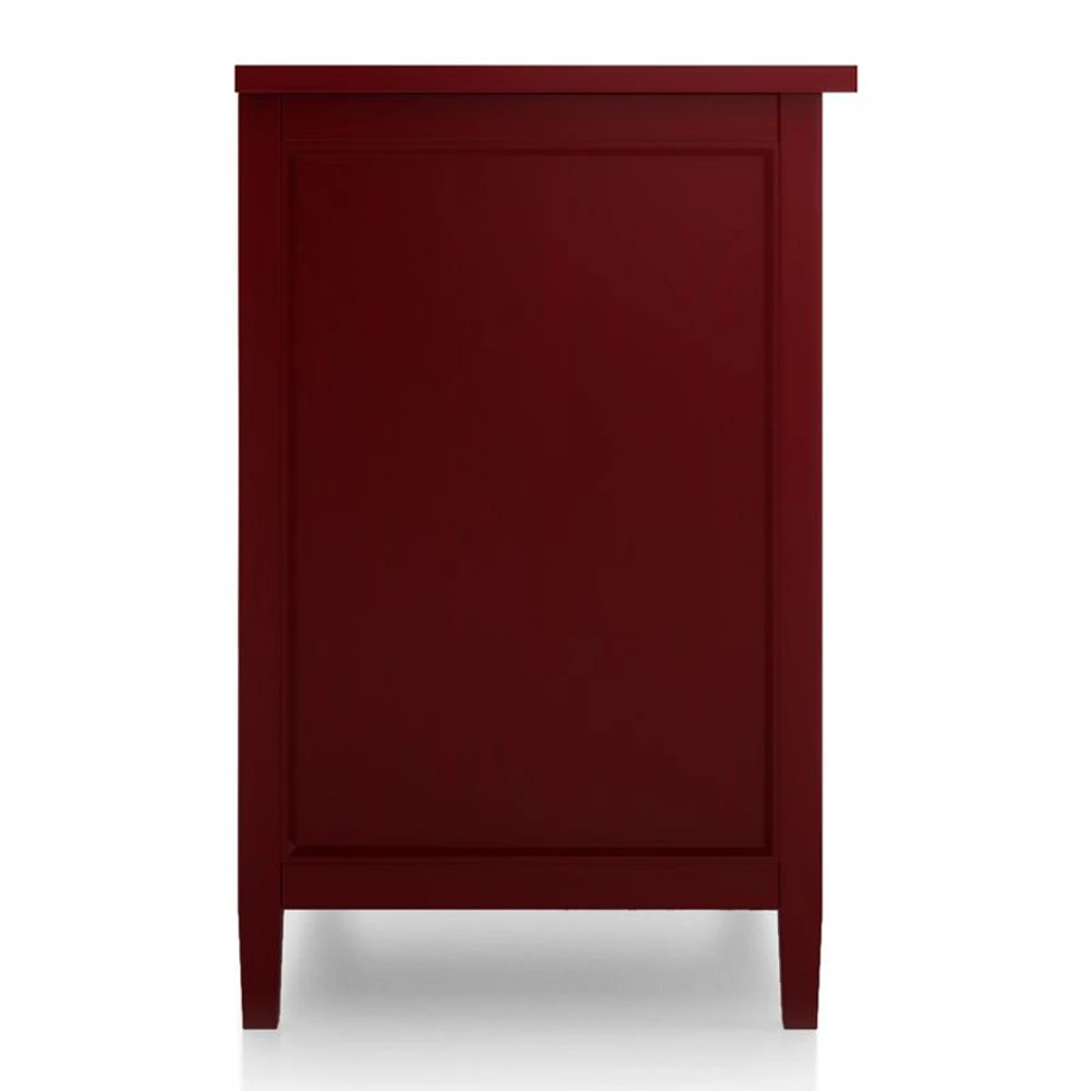 Harbor Red 5-Drawer Dresser