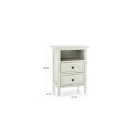Harbor Vamelie 2-Drawer Nightstand