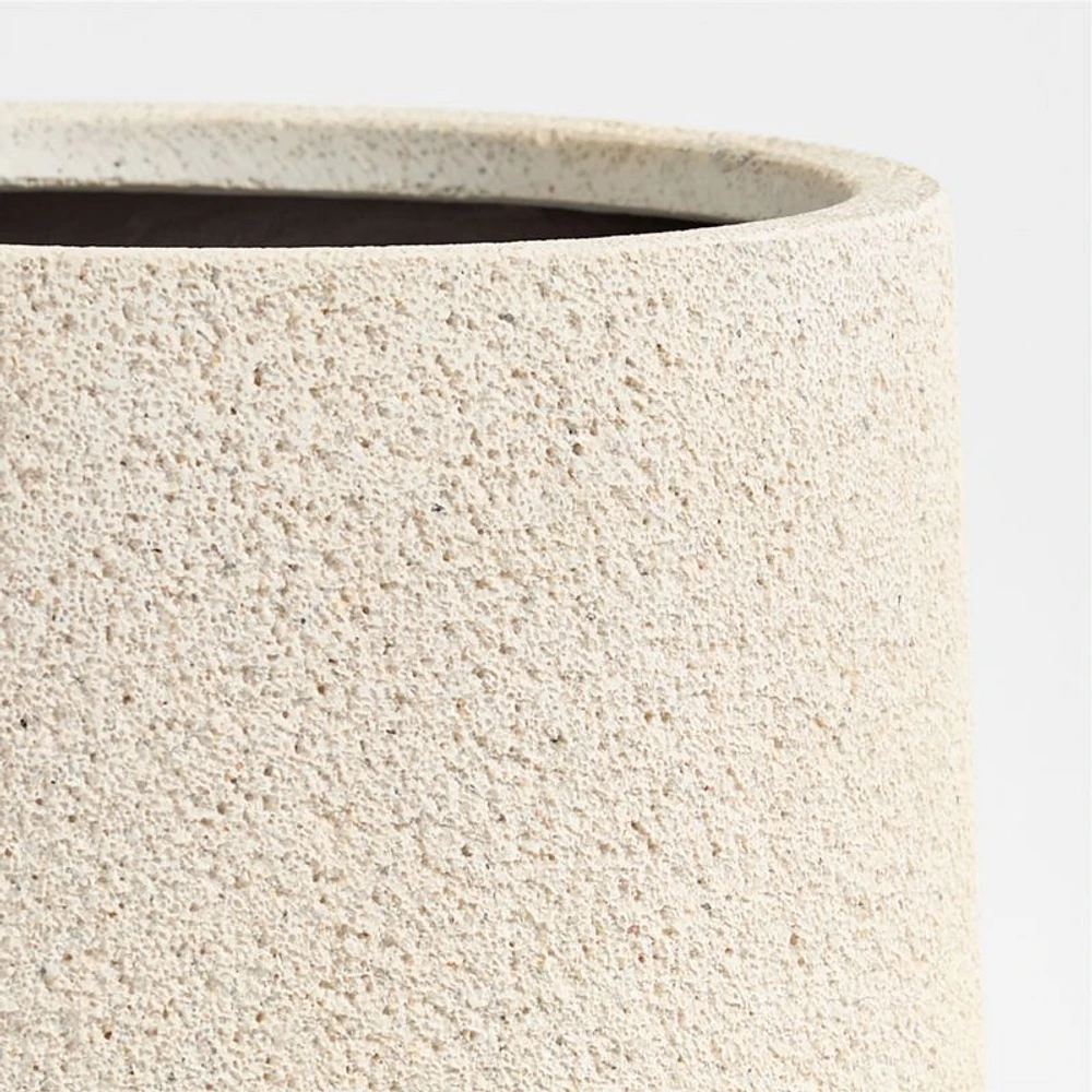 Havana White Footed Indoor/Outdoor Planter 12"x16"