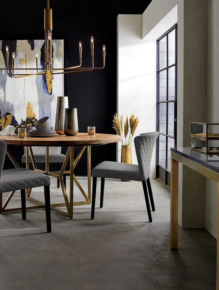 Clive 8-Arm Brass Chandelier Light